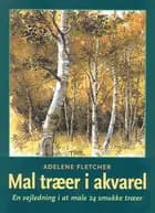 Mal træer i akvarel