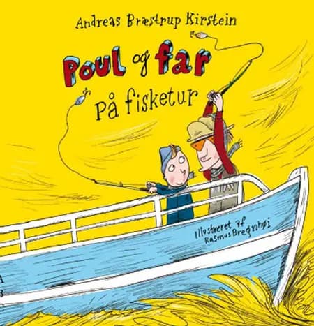 Poul og far på fisketur af Rasmus Bregnhøi
