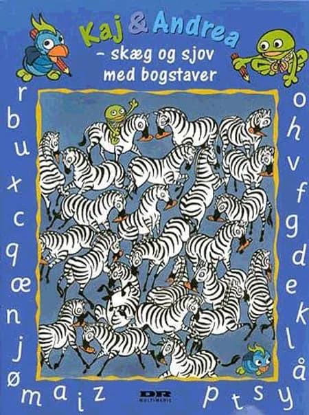 Kaj & Andrea - skæg og sjov med bogstaver af Sussi Bech