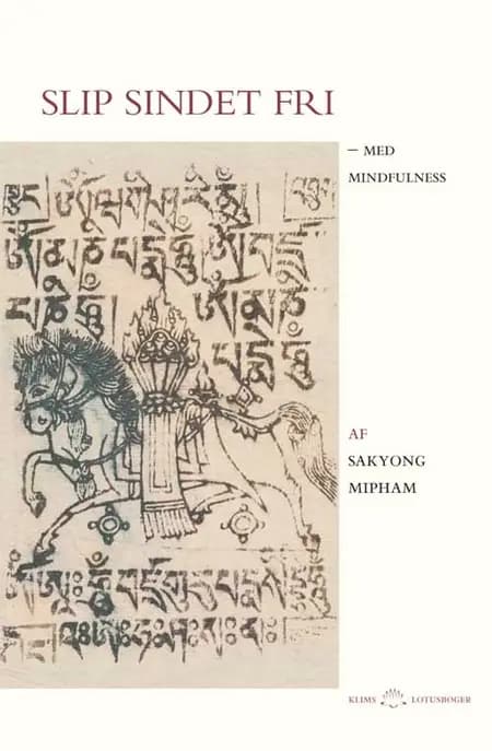 Slip sindet fri med mindfulness af Sakyong Mipham