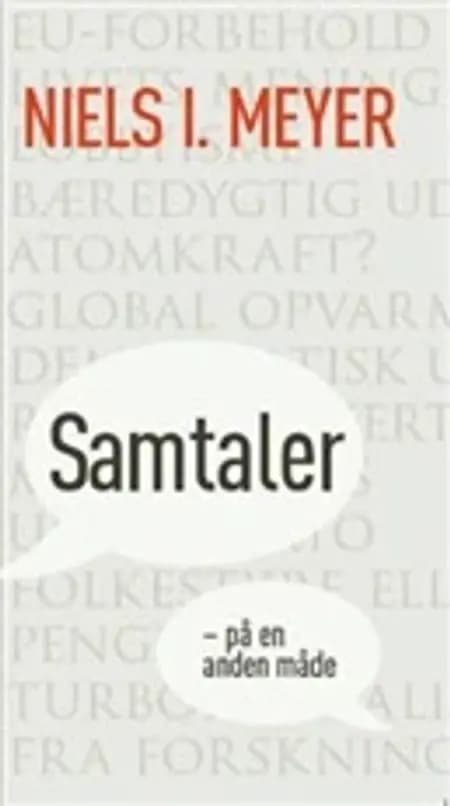 Samtaler på en anden måde af Niels I. Meyer