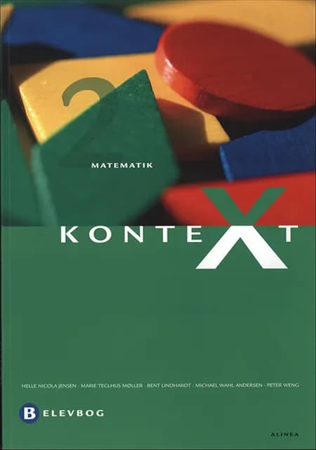 KonteXt 2 - matematik af Helle Nicola Jensen