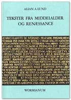 Tekster fra middelalder og renæssance