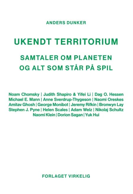 Ukendt territorium af Anders Dunker
