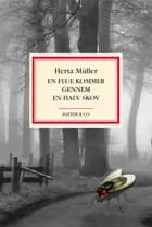 En flue kommer gennem en halv skov