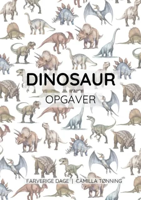 Dinosaur opgaver af Camilla Tønning