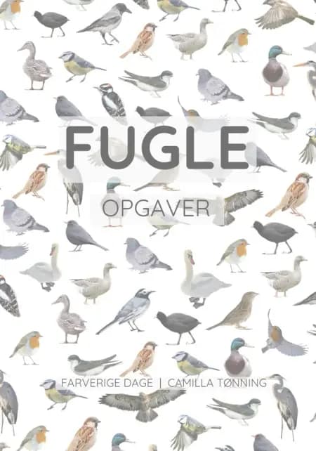 Fugle - opgavebogen af Camilla Tønning