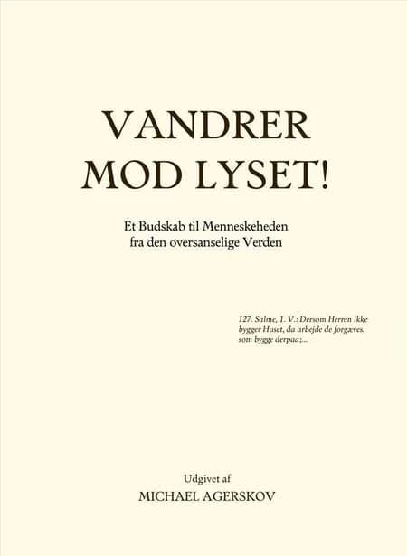 Vandrer mod Lyset! 