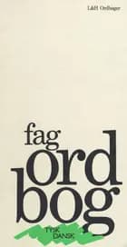 Fagordbog, tysk-dansk