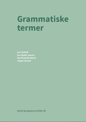 Grammatiske termer af Lars Heltoft