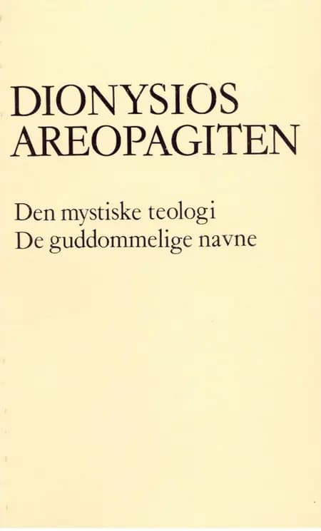 Den mystiske teologi 