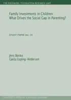 Family investments in children