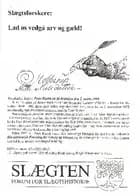 Slægtsforskere: Lad os vedgå arv og gæld! 