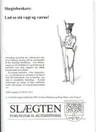 Slægtsforskere: Lad os stå vagt og værne! 