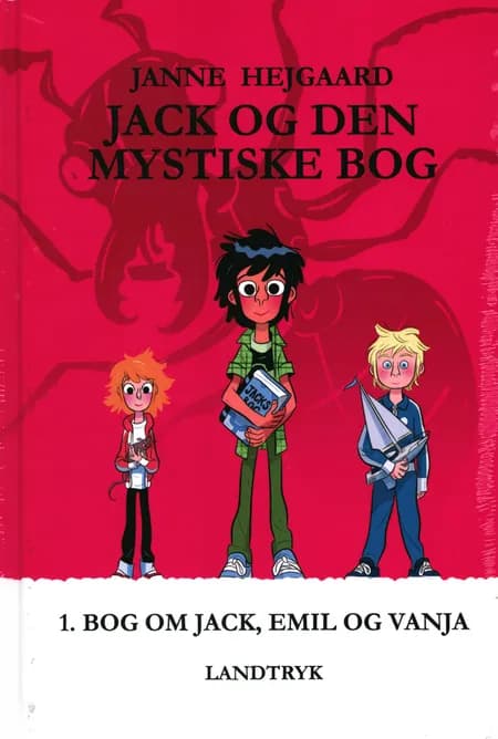 JACK, EMIL, VANJA - foliepakke med 3 bøger af Janne Hejgaard