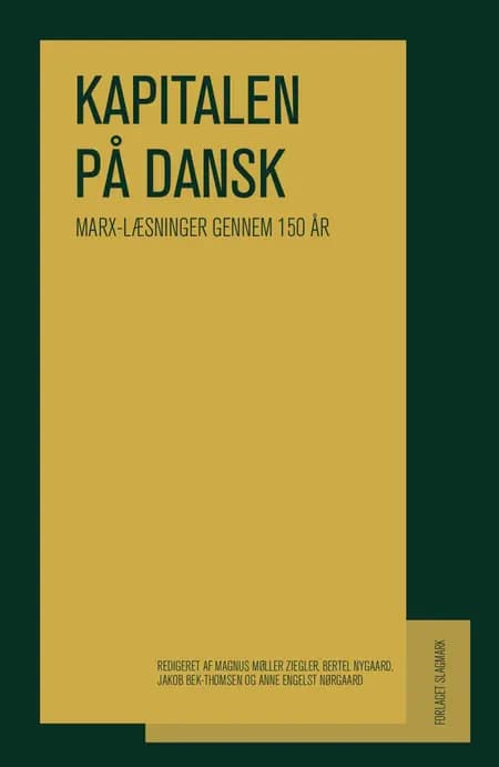 Kapitalen på dansk af Bertel Nygaard