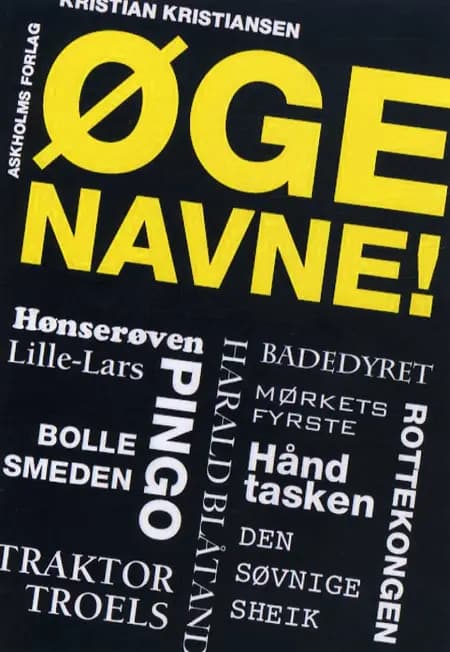 Øgenavne! af Kristian Kristiansen