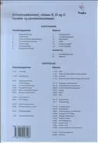 Kontoplan til Erhvervsøkonomi, Niv. E, D og C