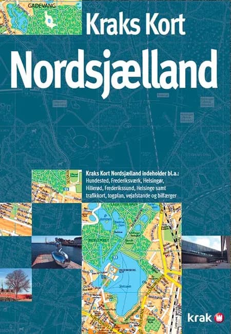 Kraks kort over Nordsjælland 