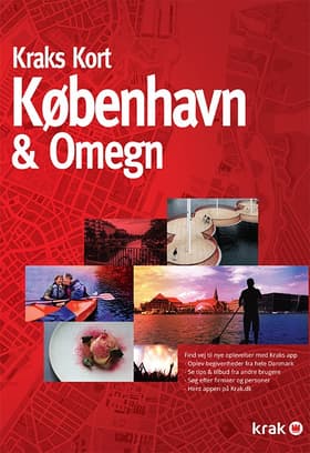 Kraks kort over København og omegn af .
