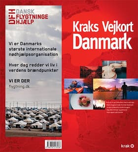 Kraks vejkort Danmark af .