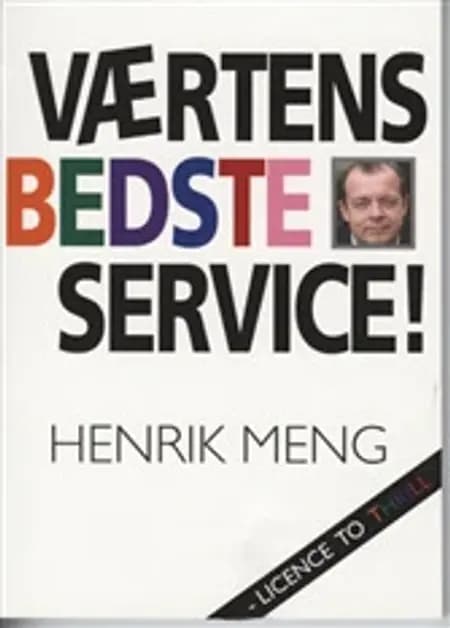 Værtens bedste service! af Henrik Meng