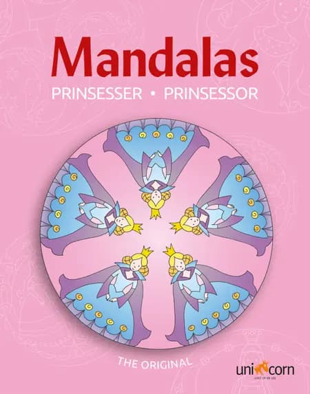 Mandalas med Prinsesser 