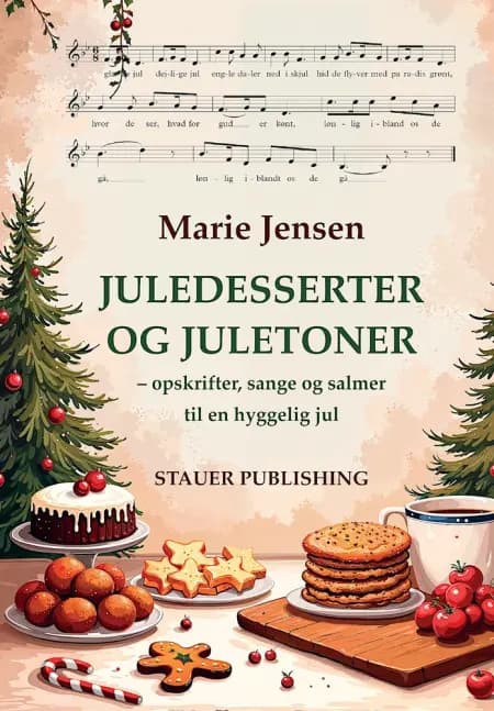 JULEDESSERTER 0G JULETONER – opskrifter, sange og salmer til en hyggelig jul af Jens Staubrand