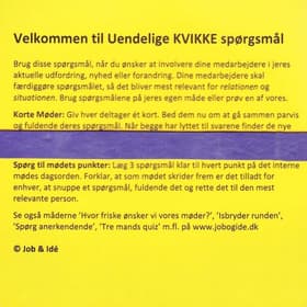 Uendelige kvikke spørgsmål af Mette Klarskov Berner