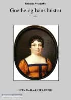 Goethe og hans hustru