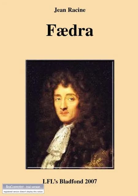 Fædra af Jean Racine