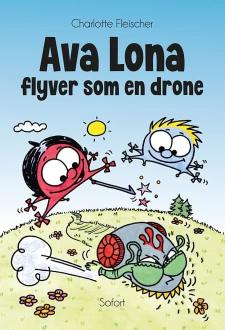 Ava Lona flyver som en drone af Charlotte Fleischer