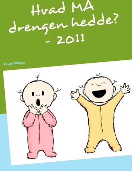 Hvad MÅ drengen hedde? - 2011 af Lars Birkeå