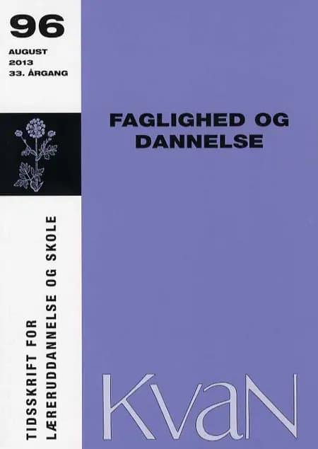 Faglighed og dannelse af Vibeke Hetmar