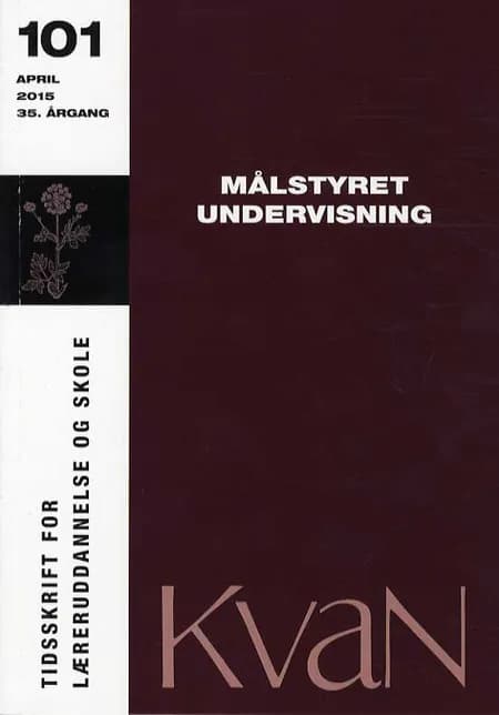 Målstyret undervisning af Andreas Rasch-Christensen