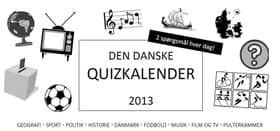 Den Danske Quizkalender 2013 af Heinrich Prast