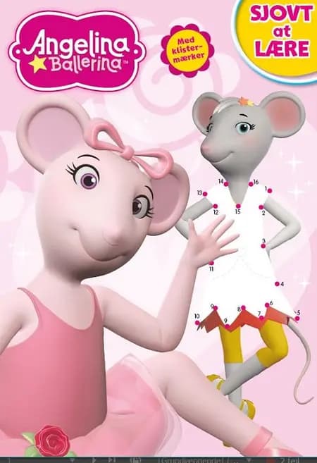 Angelina Ballerina: Sjovt at lære med prik-til-prik 