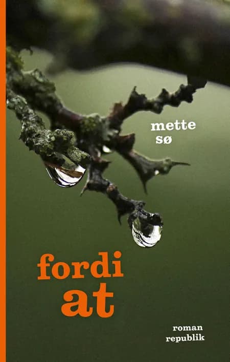 Fordi at af Mette Sø