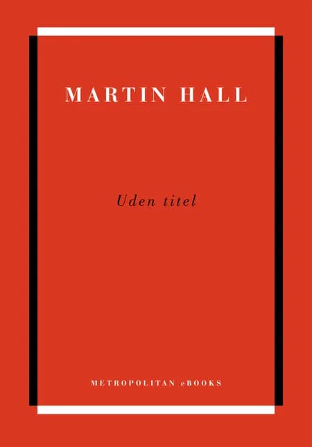 Uden titel af Martin Hall