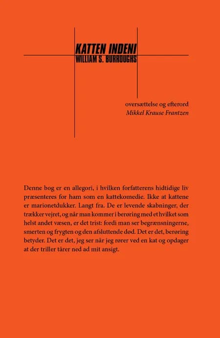 Katten indeni af William S. Burroughs