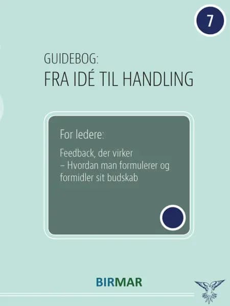 Feedback, der virker af Lars Stig Duehart