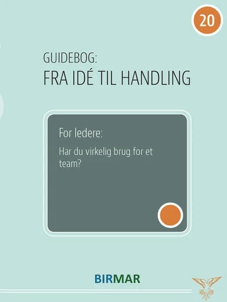 Har du virkelig brug for et team? af Lars Stig Duehart