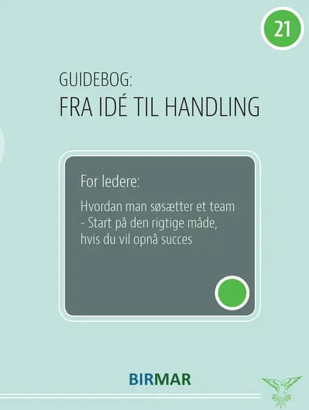 Hvordan man søsætter et team af Lars Stig Duehart