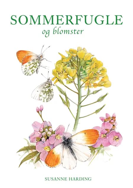 SOMMERFUGLE OG BLOMSTER af Susanne Harding