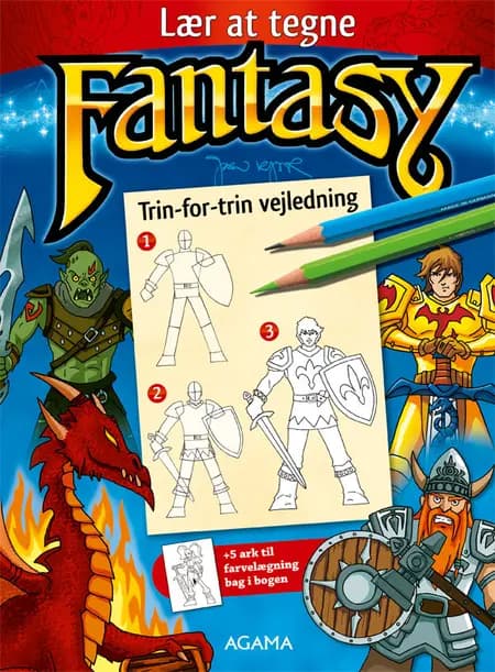 Lær at tegne fantasy af Jan Kjær