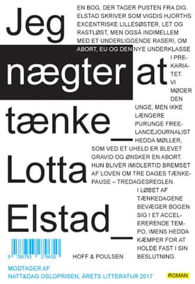 Jeg nægter at tænke af Lotta Elstad