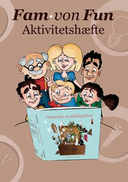 Fam. von Fun Aktivitetshæfte til Vaksemadder og røvballegardiner af Pia Lykke Kongsgaard