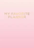 My favorite planner. Engelsk