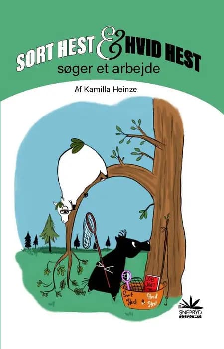 Sort Hest & Hvid Hest søger et arbejde af Kamilla Heinze