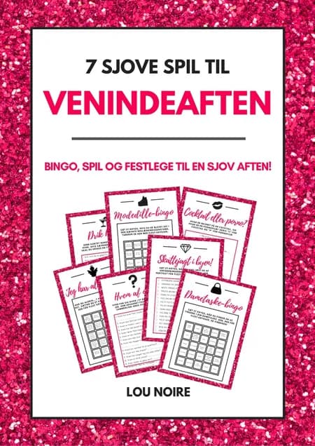 7 sjove spil til venindeaften af Lou Noire